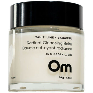 OM Organics Tahiti Lime + Babassu Radiant Cleansing Balm, 90 g
