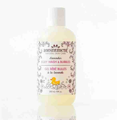 Anointment Natural Skin Care - Body Wash & Bubbles Lavender, 250Ml
