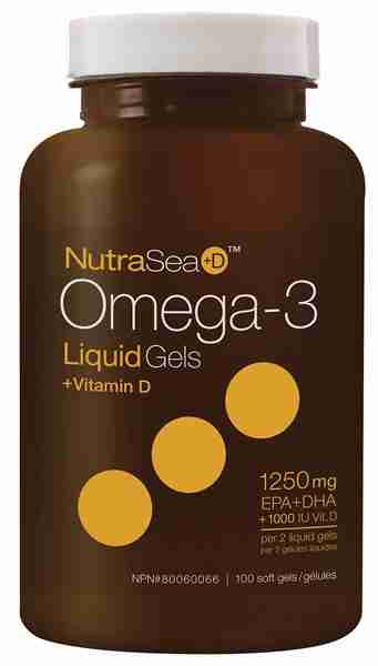 Nature's Way - Nutrasea Omega-3 + Vitamin D, 100 Softgels