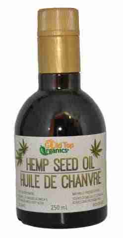 Gold Top Organics Organic Hemp Seed Oil, 250 mL