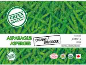 Green Organic Organic Asparagus - 300G
