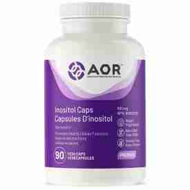 AOR Inositol Caps 500 Mg, 90 Vegi-Caps