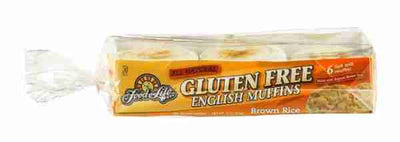 Food For Life Gluten Free Brown Rice English Muffins - 6 Count
