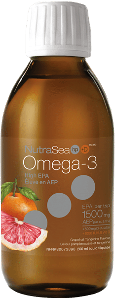 Nature's Way Nutrasea Omega-3 High EPA Grapefruit Tangerine Flavour 200Ml