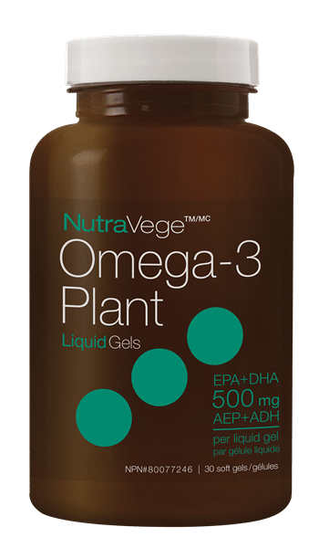 Nature's Way Nutravege Omega-3 Plant Liquid Gels 30Sgel