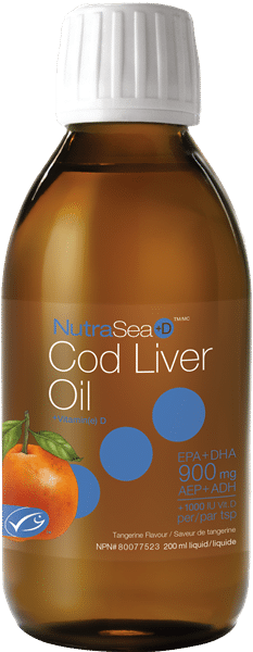 Nutrasea® Cod Liver Oil, Tangerine 200Ml