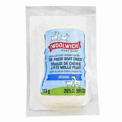 Woolwich - Plain Goat Cheese: Mini Log, 113G