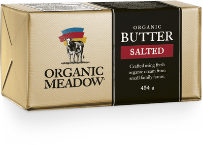 Organic Meadow Organic Salted Butter - 454G