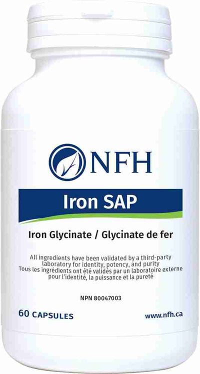 NFH Iron SAP, 60 Caps