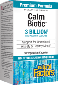 Natural Factors Calm Biotic (3 Billion CFU) - 30 Capsules