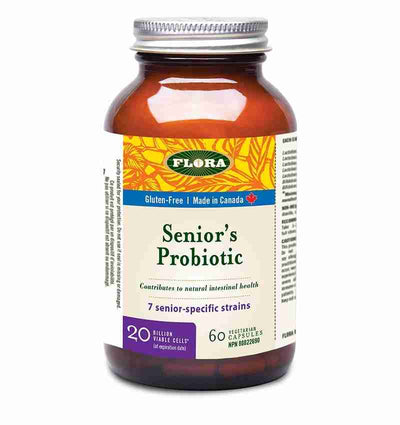 Flora Senior’S Probiotic (20 Billion) - 60 Capsules