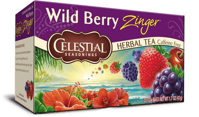 Celestial Seasonings Wild Berry Zinger 20 Tea Bags