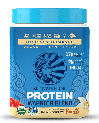 Sunwarrior Blend Plant-Based Protein: Vanilla - 375G