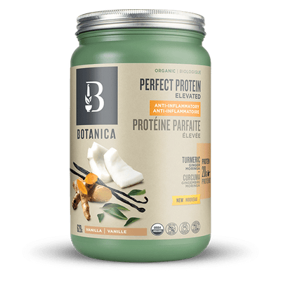 Botanica Perfect Protein Elevated Anti-Inflammatory Turmeric & Ginger Moringa Vanilla 629G