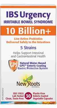 New Roots - IBS Urgency 10 Billion+, 60 Caps
