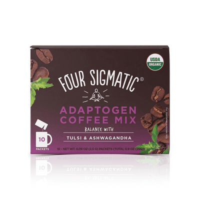 Four Sigmatic Adaptogen Coffee Mix With Tulsi & Ashwagandha - 30G/10 Packets