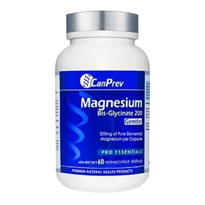 CanPrev Magnesium Bis-Glycinate 200 Gentle 60 Capsules