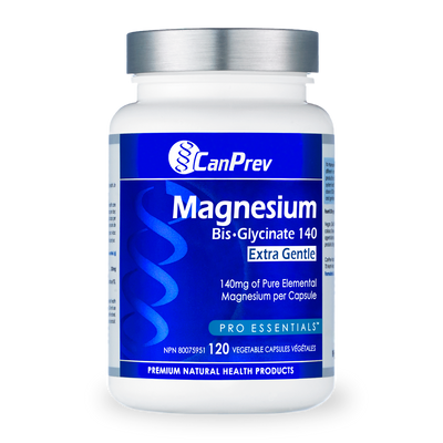 CanPrev Magnesium Bis-Glycinate 140 120 Capsules
