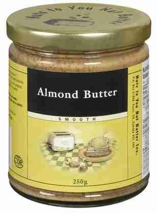 Nuts To You Nut Butter Organic Smooth Almond Butter - 250G