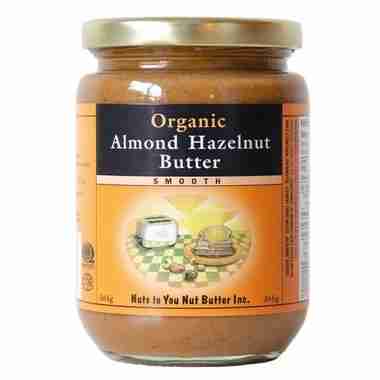 Nuts To You Nut Butter - Organic Almond Hazelnut Butter - 365G