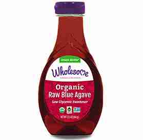 Wholesome Sweeteners Organic Raw Blue Agave Syrup - 480Ml