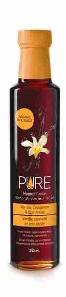 Pure Maple Infusion Vanilla, Cinnamon & Star Anise Maple Syrup - 250Ml