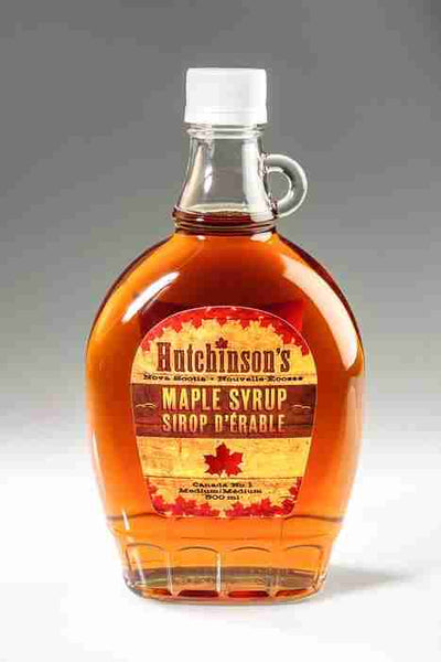Hutchinson’S Pure Nova Scotia Organic Maple Syrup - 500Ml GLASS