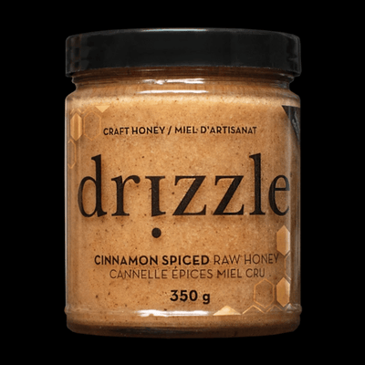 Drizzle Cinnamon Spiced Raw Honey, 350 g