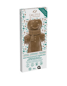 Galerie Fair Trade Artisan Milk Crisp Rice Gingerbead 80G