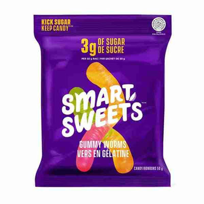 Smartsweets - Gummy Worm, 50G