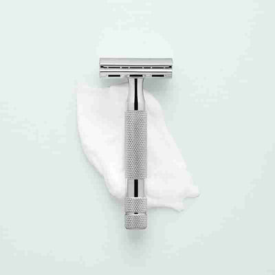 Rockwell Razors - Double Edge Safety Razor: 2C White Chrome