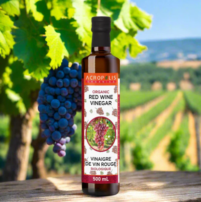 Acropolis Organic Red Wine Vinegar, 500Ml