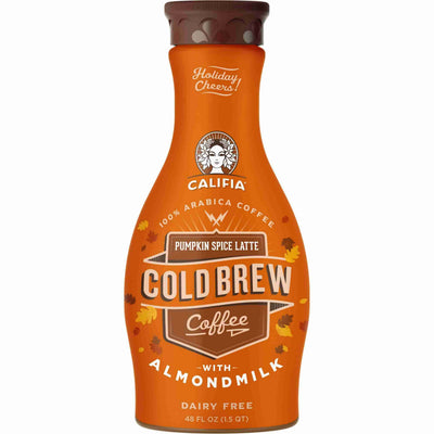 Califia Farms - Pumpkin Spice Latte Cold Brew Coffee, 48 Fl Oz