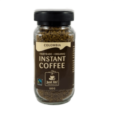 Just Us! Organic Fairtrade Instant Coffee 100G