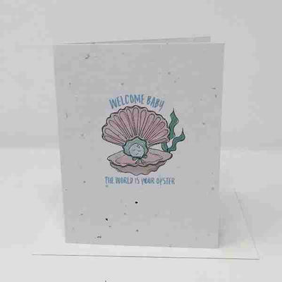 Jill + Jack Seed Card - Oyster