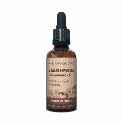 Harmonic Arts 5 Mushroom Tincture, 50 mL