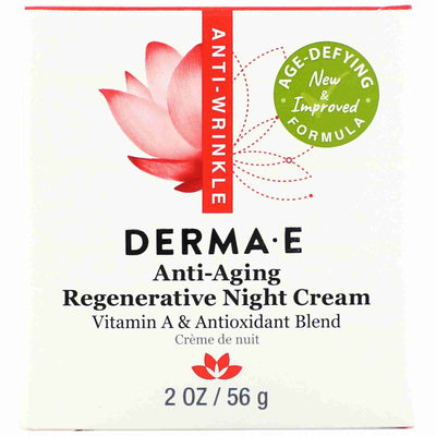Derma E Anti-Aging Regenerative Night Cream, 56 g