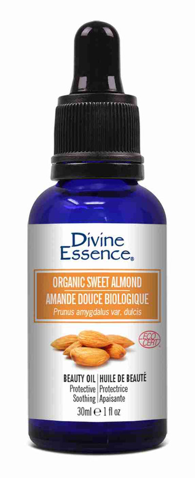 Divine Essence Organic Sweet Almond Oil - 100Ml