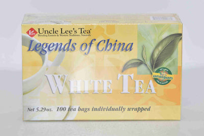 Uncle Lee’S Tea Legends Of China White Tea - 100 Tea Bags - 160G