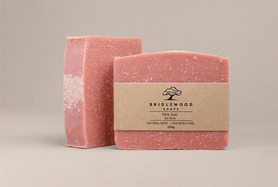 Bridlewood Soaps - Pink Salt Bar Soap, 150G