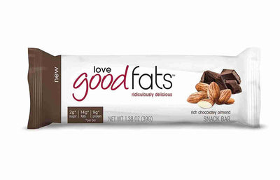 Love Good Fats Keto Bars: Rich Chocolatey Almond - 39G