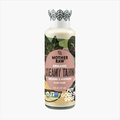 Mother Raw Organic Creamy Tahini Dressing & Marinade - 242Ml