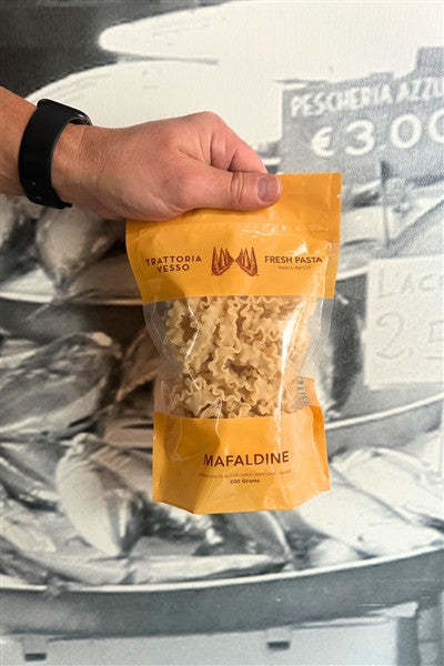Trattoria Vesso Fresh Mafaldine Pasta, 200G