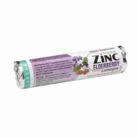 Quantum Health TheraZinc Elderberry Lozenges Roll, 14 Lozenges