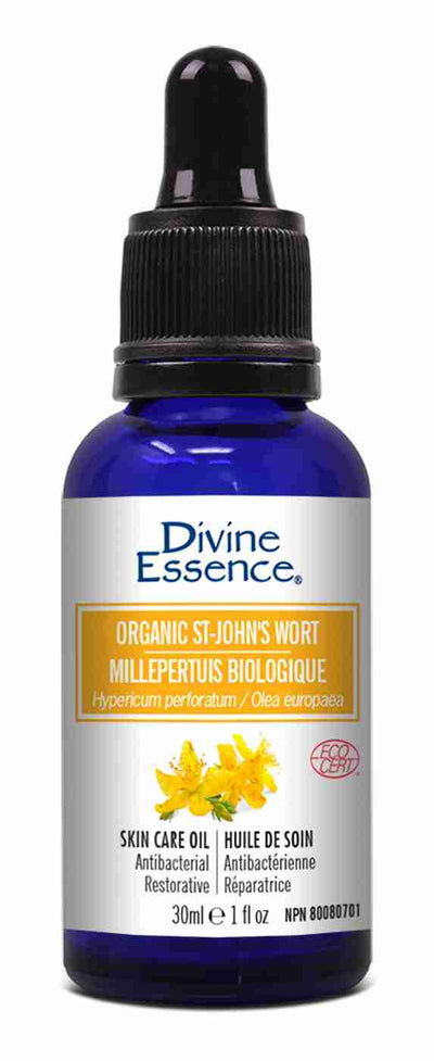 Divine Essence Organic St. John's Wort Oil, 30 mL