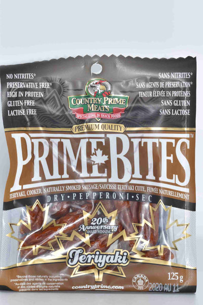 Country Prime Meats Dry Pepperoni: Teriyaki 125G