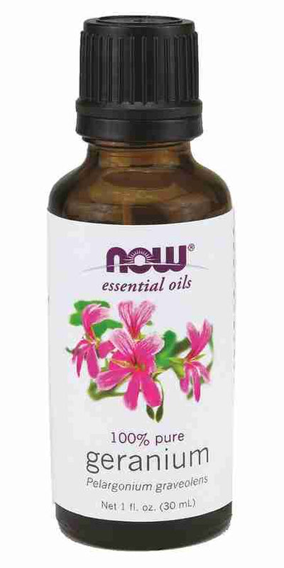 NOW Geranium Essential Oil, 30 mL