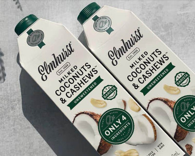 Elmhurst Unsweetened Coconut&Cashew Milk, 946Ml