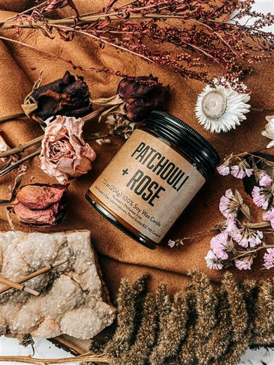 Lawrencetown Candle Co - Patchouli + Rose, 7,2Oz