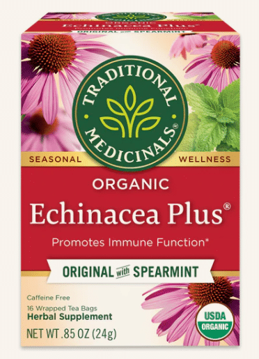 Traditional Medicinals Echinacea Plus with Spearmint Tea